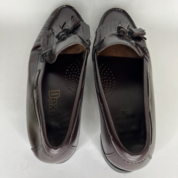 Dexter Loafers Tassel Slip On Leather Dress Shoes Men Size 11M Brown Made In USA main image 14